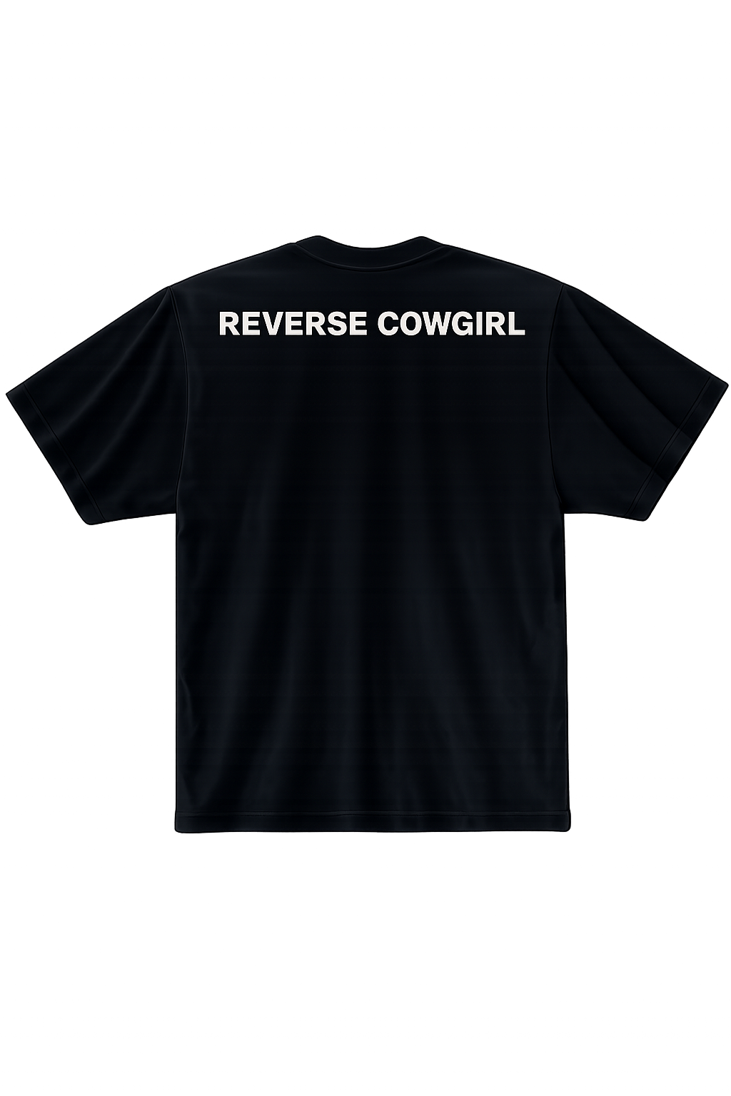 REVERSE COWGIRL BLACK TEE