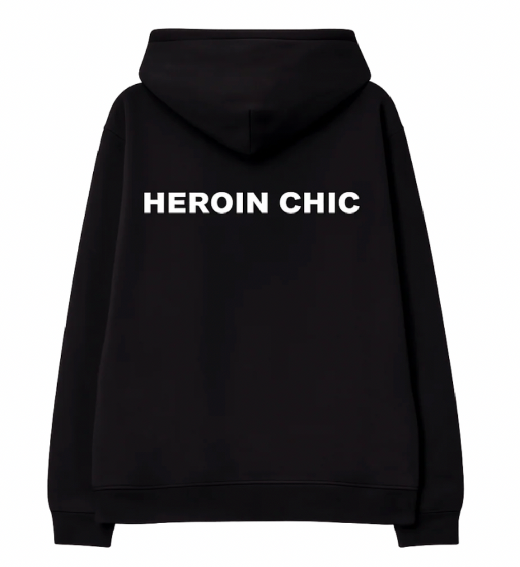 Heroin Chic Zip-Up — Black