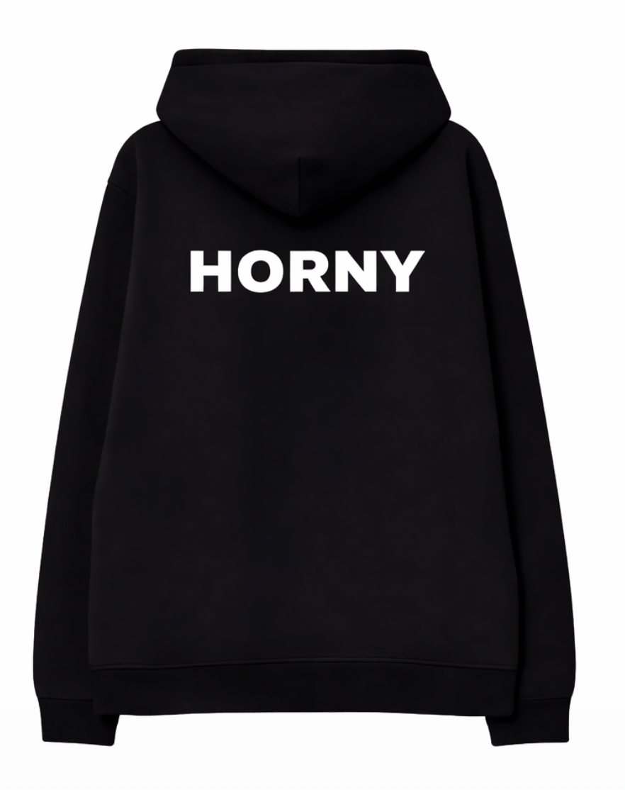 Horny Zip-Up — Black