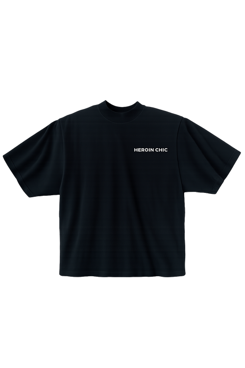 HEROIN CHIC BLACK TEE