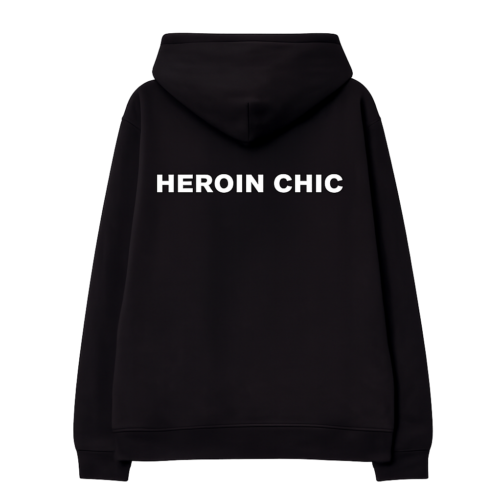 Heroin Chic Zip-Up — Black